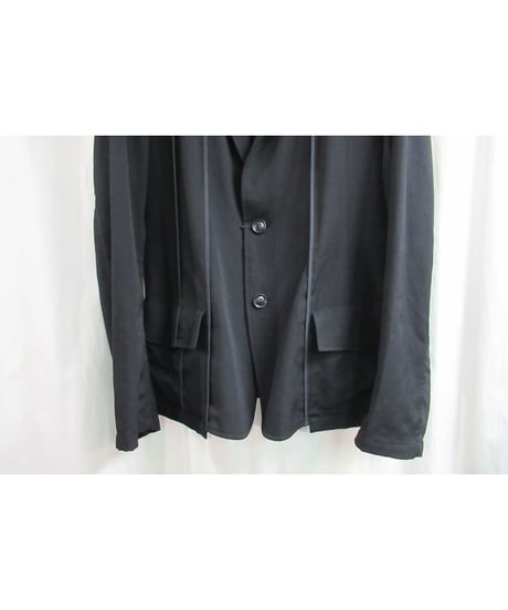 16ss yohji yamamoto pour homme 縦ラインデザインジャケット HO-J12-100