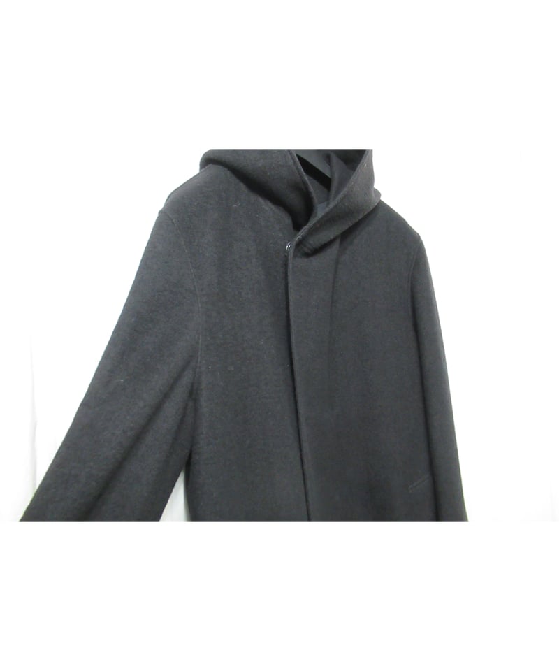 15aw Yohji Yamamoto POUR HOMME フードロングコート 15aw Yohji