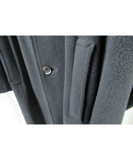 90's Y's yohji yamamoto vintage バックスリット ベルトデザイン シンプルロングコート（YX-C32-904）