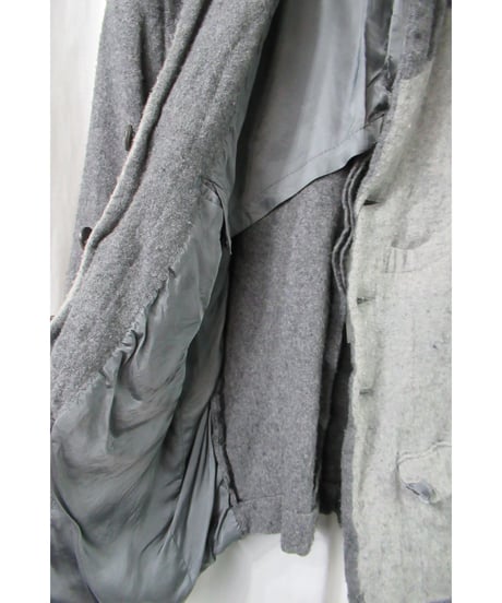 激レア AD1994 COMME des GARCONS HOMME PLUS 縮絨 切替えデザインジャケット PJ-04026S