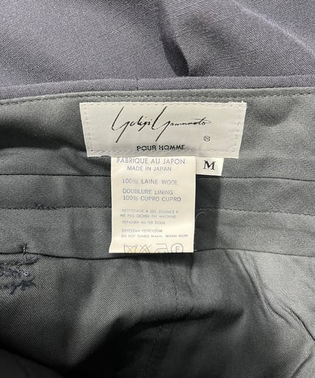 未使用 1980's yohji yamamoto pour homme vintage パンツ（H-P-064xxx）