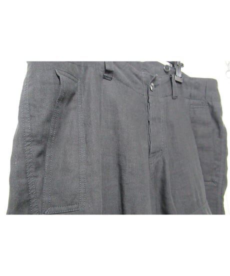 Y’s for men yohji yamamoto 麻 ミリタリーデザインパンツ（MM-P13-302）