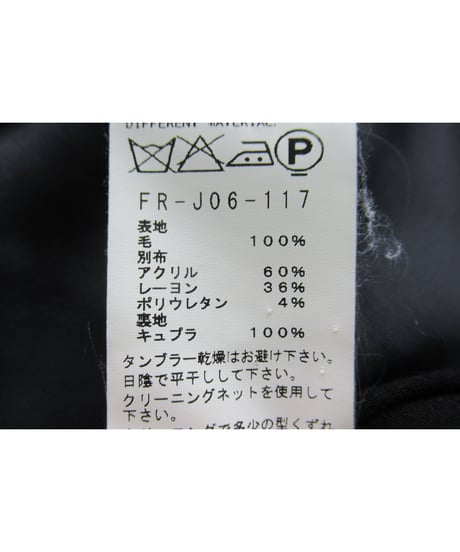 yohji yamamoto femme デザインロングジャケット（FR-J06-117）