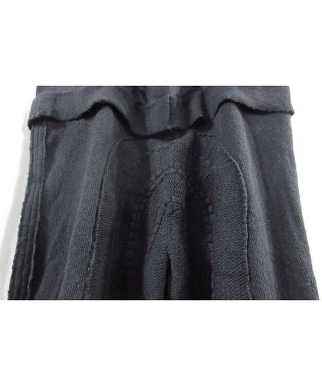 Y’s yohji yamamoto 切替えデザイン ワイドサロペットパンツ（YJ-T78-193）