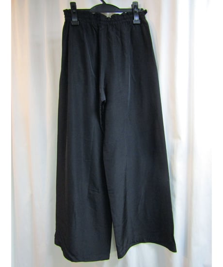 Y's yohji yamamoto ゴムシャーリングワイドパンツ YZ-P01-268
