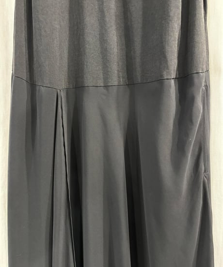 Y's ピンクタグ yohji yamamoto 切り替えノースリーブワンピース（YG-D16-500）