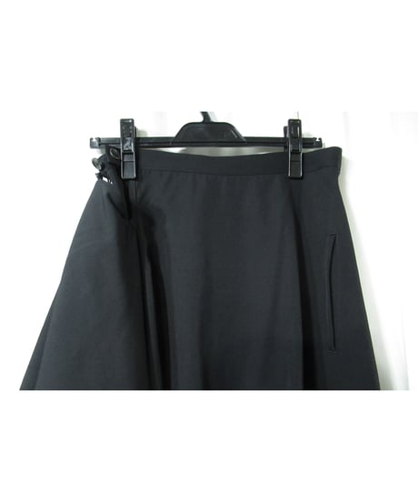 18aw yohji yamamoto femme アシメトリーデザイン サルエル ラップパンツ（FV-P07-100）
