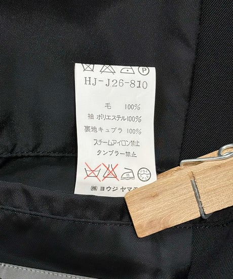未使用 1998SS yohji yamamoto pour homme vintage 袖ジャージジャケット（HJ-J26-810）