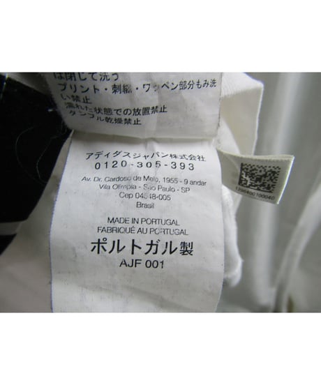 Y-3 yohji yamamoto 3本ライン 襟デザインカットソー 3C-4
