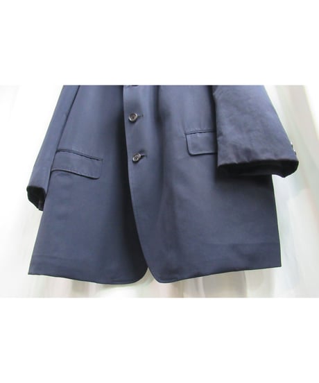 94ss yohji yamamoto POUR HOMME vintage フラップポケットデザインジャケット 紺（HT-J08-121）