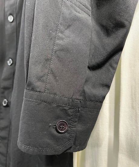 2022AW yohji yamamoto pour homme コットンブラウス（HE-B02-001）