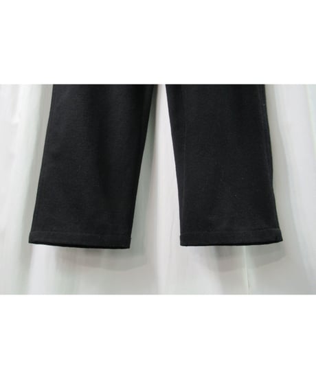 yohji yamamoto pour homme 黒 レプリカ アイレットヒモワイドパンツ（HN-P15-121）