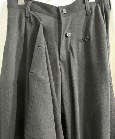 yohji yamamoto ＋NOIR ラップパンツ（NR-P07-109）