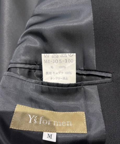Y's for men yohji yamamoto 4釦ジャケット（MI-J05-100）