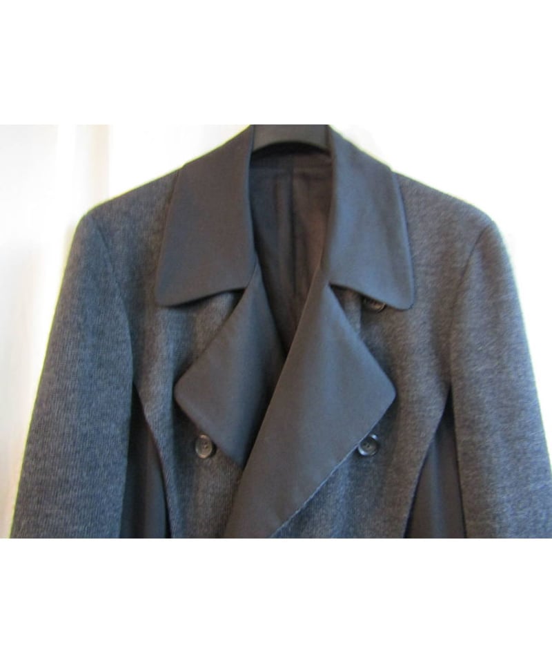 96aw yohji yamamoto femme ニット切替デザインジャケット FG-J33