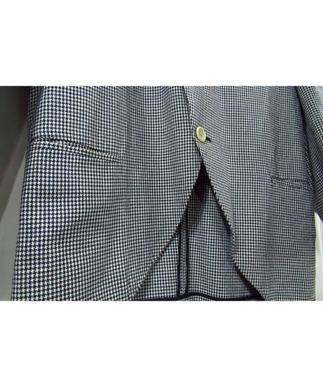 80’s yohji yamamoto pour homme vintage 千鳥格子 燕尾デザインジャケット（HJ-22）