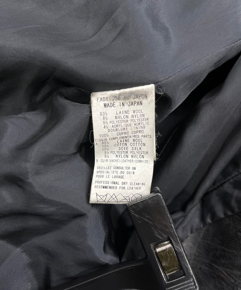 Y's yohji yamamoto レザーパッチワークジャケット（YB-J15-800） |