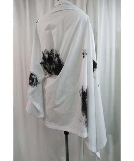 17ss yohji yamamoto femme アシメトリーデザインワンピース FD-D43-028