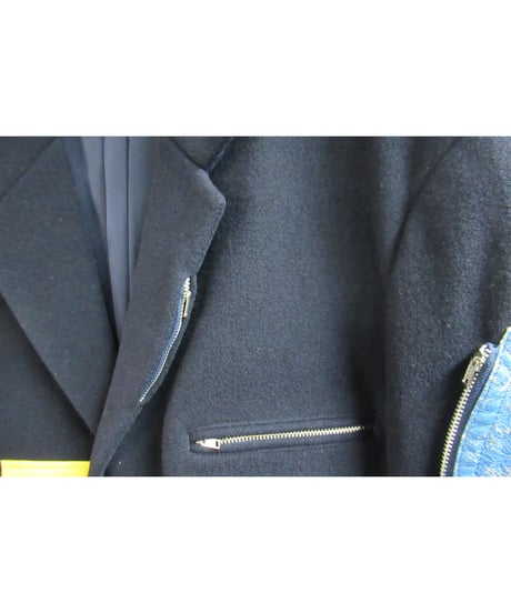 難あり 91aw yohji yamamoto pour homme vintage 紺 ウルトラマン ジャケット