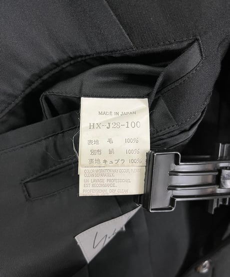 2012SS yohji yamamoto pour homme デザインジャケット（HX-J28-100）