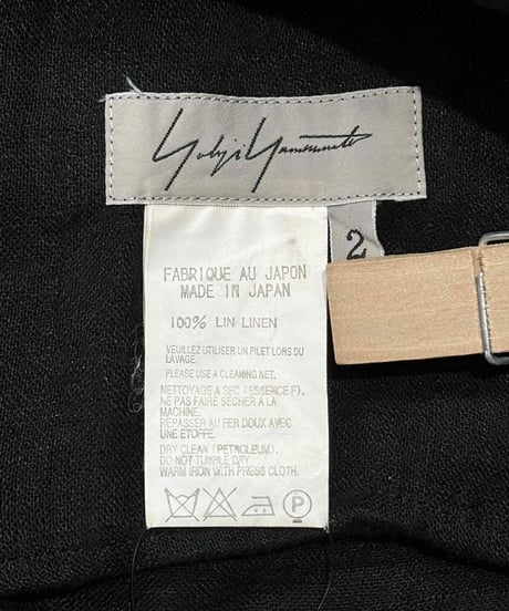 2009SS yohji yamamoto femme 麻スカート（FV-S03-300）