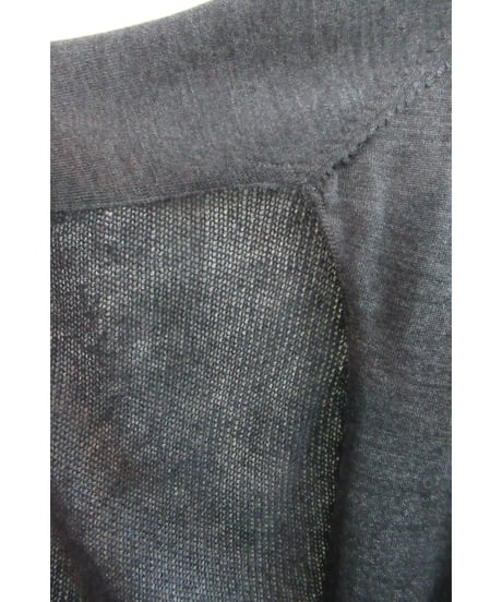 AD2014 JUNYA WATANABE COMME des GARCONS ポンチョ風 変形デザインニット JN-N031