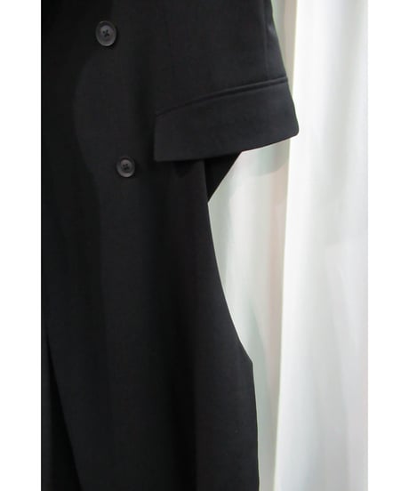 未使用 19ss yohji yamamoto pour homme カッティングデザインロングジャケット HH-J14-100