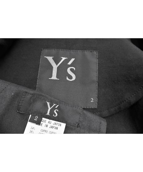 Y's yohji yamamoto ショートデザインセットアップ  YT-J09-213