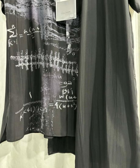 2022SS yohji yamamoto pour homme シルクブラウス（HG-B16-418）