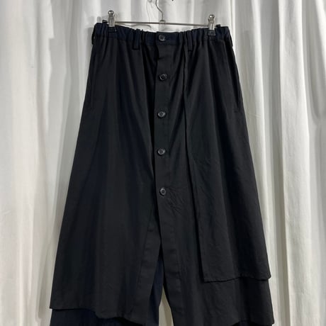 yohji yamamoto NOIR ヨウジヤマモトノアール　スカート ヨウジヤマモト ノアールYohji Yamamoto NOIR レーヨンシルクフラワー