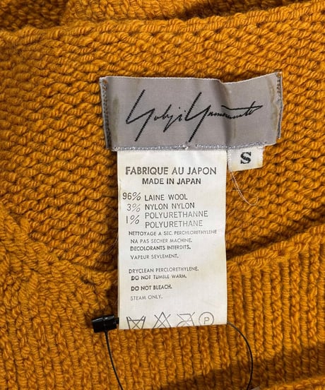 1996AW yohji yamamoto femme vintage ニットワンピース（FG-K18-161）