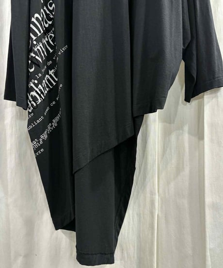 2018AW yohji yamamoto femme デザインロングカットソー（FV-T38-072）