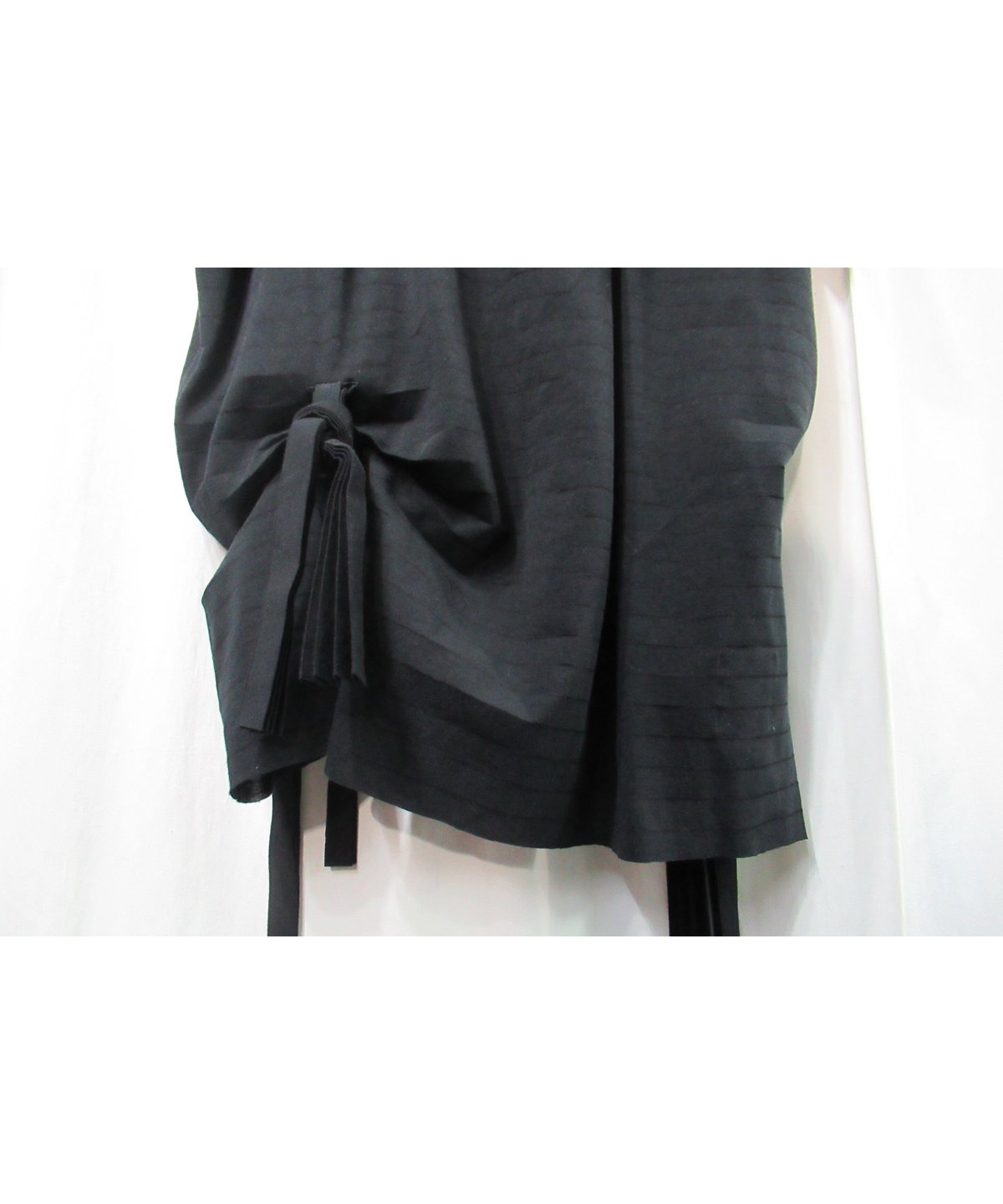 19ss RAGNE KIKAS yohji yamamoto +noir リボンデザインロン