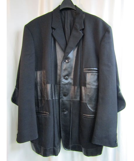 96aw yohji yamamoto pour homme vintage 脱色期 アーマーデザインジャケット HG-J46-806
