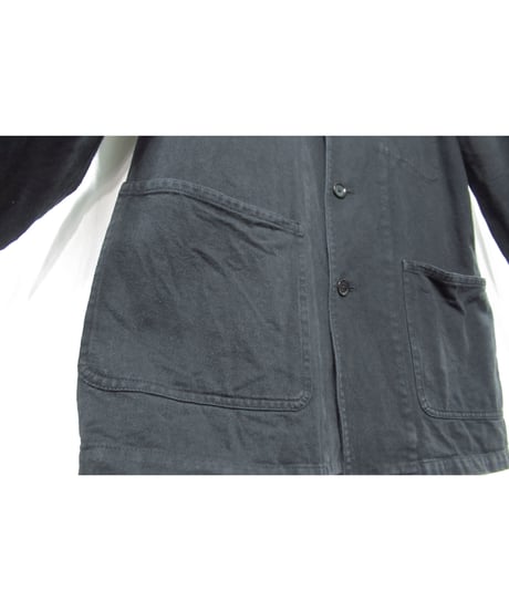 yohji yamamoto pour homme パチポケットデザイン コットン シンプルブルゾン（HX-Y63-067）