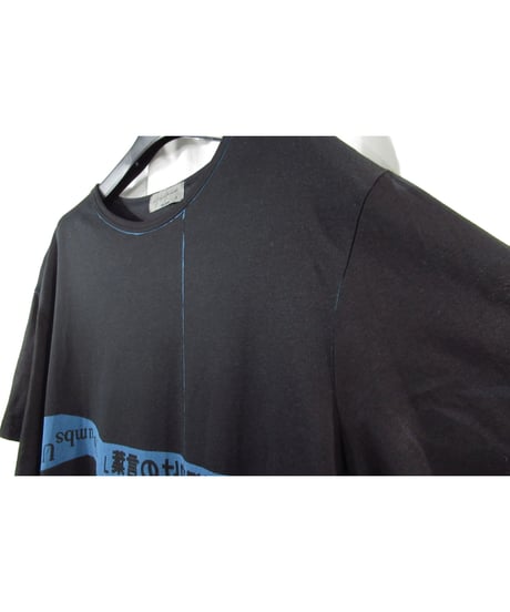 18ss yohji yamamoto pour homme デザインプリントカットソー（HW-T28-273）