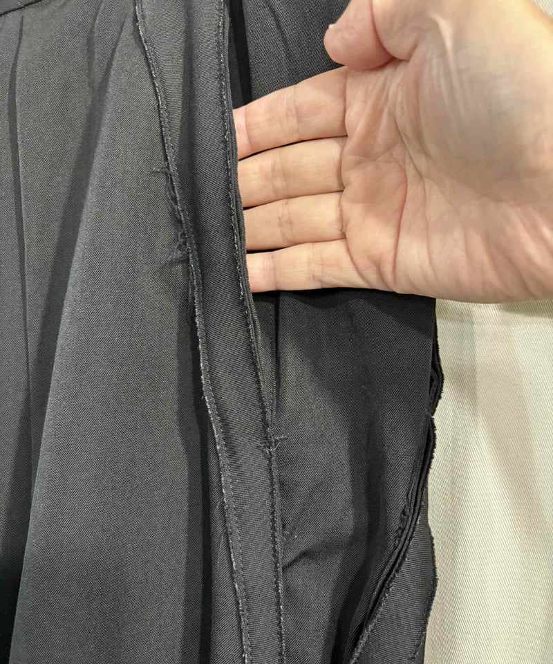 2012SS yohji yamamoto pour homme vintage ウールギャバ