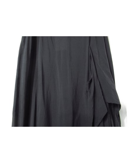 yohji yamamoto +noir バックデザイン フレアスカート（NO-S09-200）