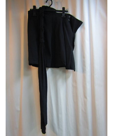 94ss yohji yamamoto femme vintage ねじり紐付デザイン巻きスカート FT-D50-883