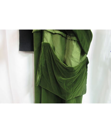 95aw yohji yamamoto femme vintage ニット切替えワンピース FE-D22-437