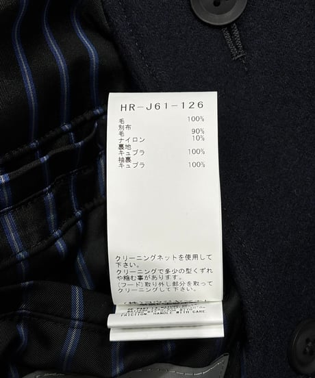 未使用 2025AW yohji yamamoto pour homme ジャケット（HR-J61-126）