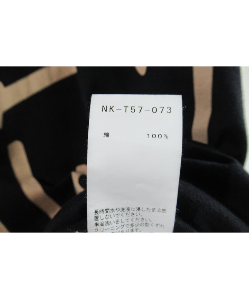 17aw BLACK and BLACK yohji yamamoto +noir プリント
