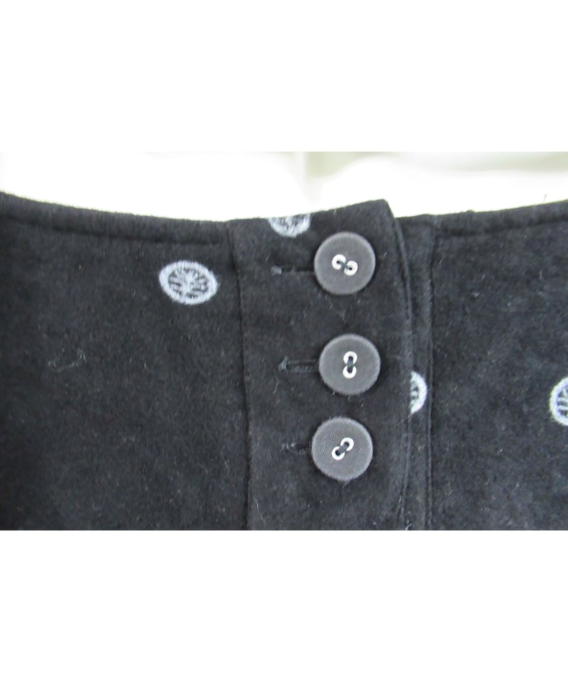 レア 80's yohji yamamoto femme vintage 白タグ プリントサル...