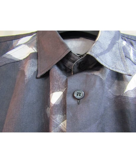 19ss BLACK Scandal yohji yamamoto メッセージロングブラウス NH-B29-041