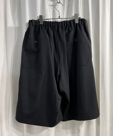 2020SS yohji yamamoto pour homme デザインハーフパンツ（HN-P48-100）