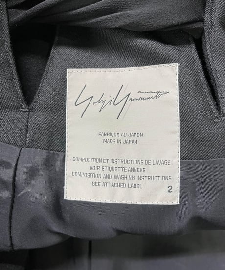 2005AW yohji yamamoto femme デザインコート（FN-C17-832）