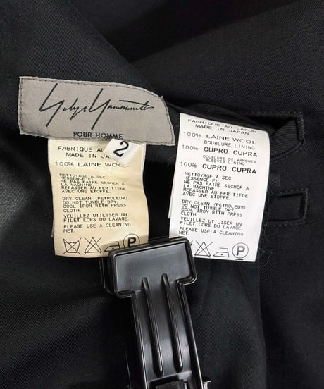 2016SS yohji yamamoto pour homme スカルプリント セットアップ（HO-J13-101ST）