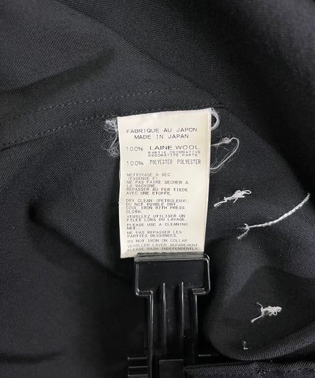 2016AW yohji yamamoto pour homme デザインブラウス（HR-B29-123）