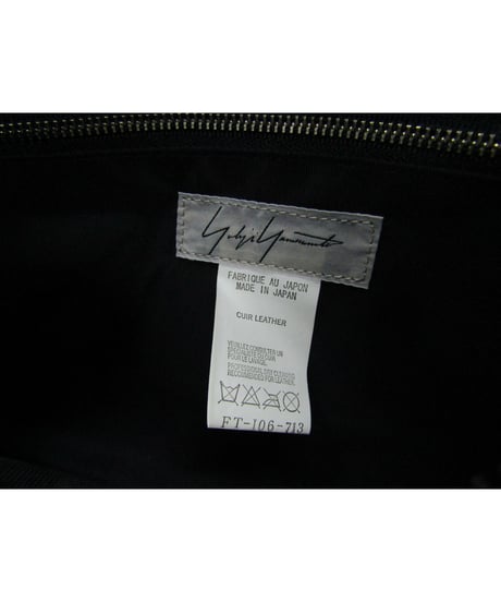 yohji yamamoto femme ボストンバッグ FT-I06-713