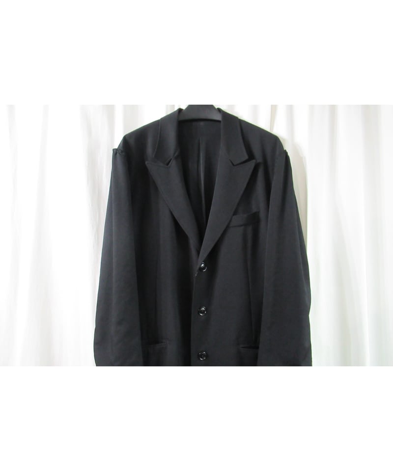 17aw yohji yamamoto pour homme 刺繍デザインロングジャケット H